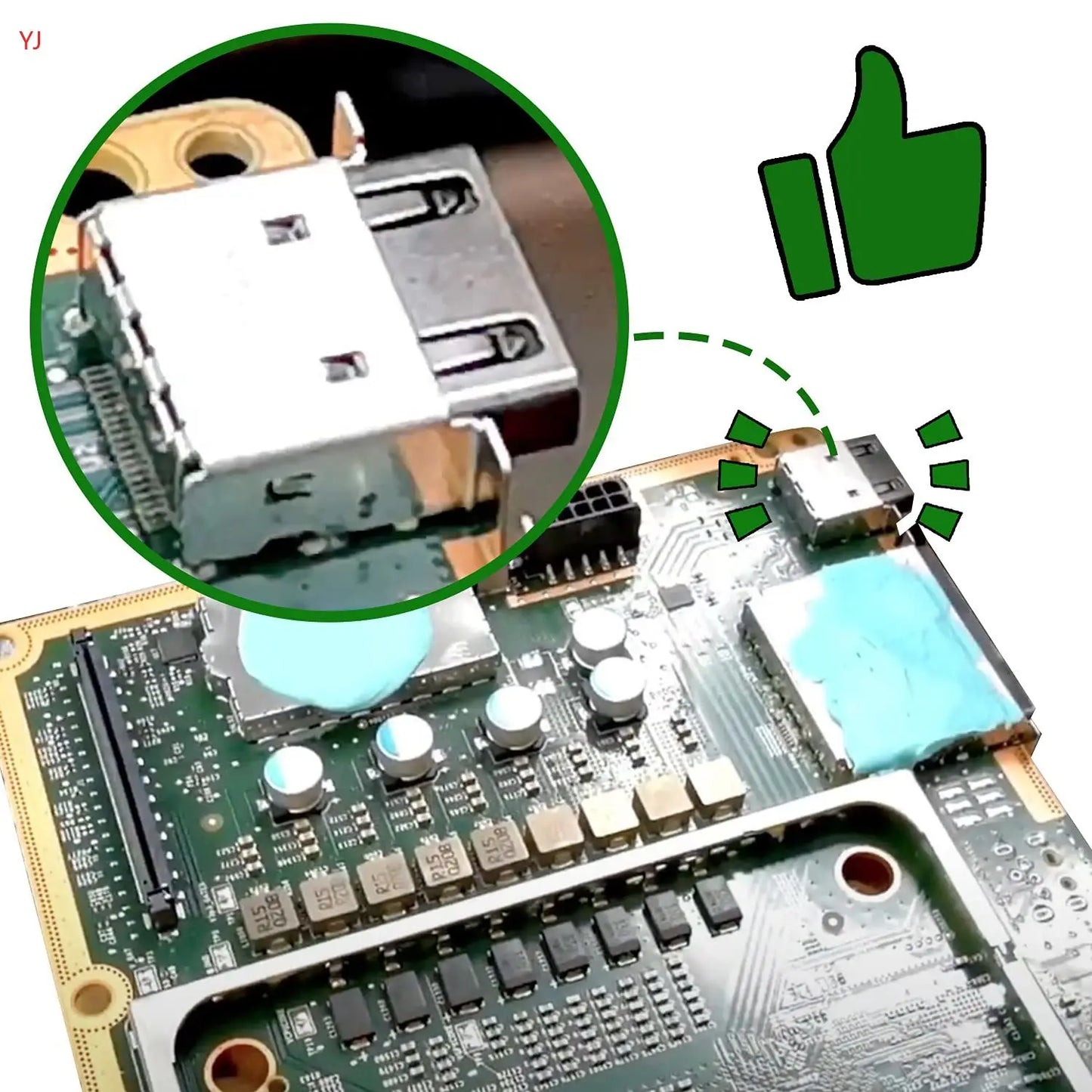 Xbox Series X HDMI Port Replacement - Multi-Pack Display Socket Connector