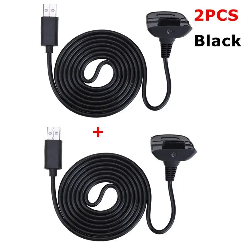 Xbox 360 USB Wireless Charging Cable - Game Controller Power Supply