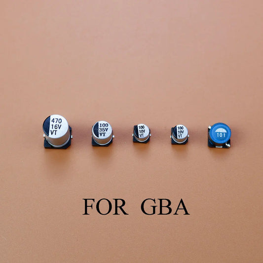 Game Boy Advance Mainboard Capacitor Set - GBA Replacement Parts