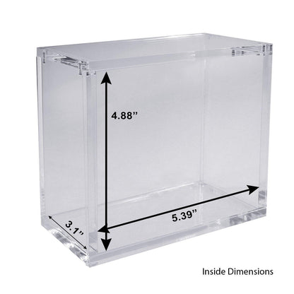 Premium Acrylic Case for Pokemon Booster Box with Magnetic Top (8mm thick)