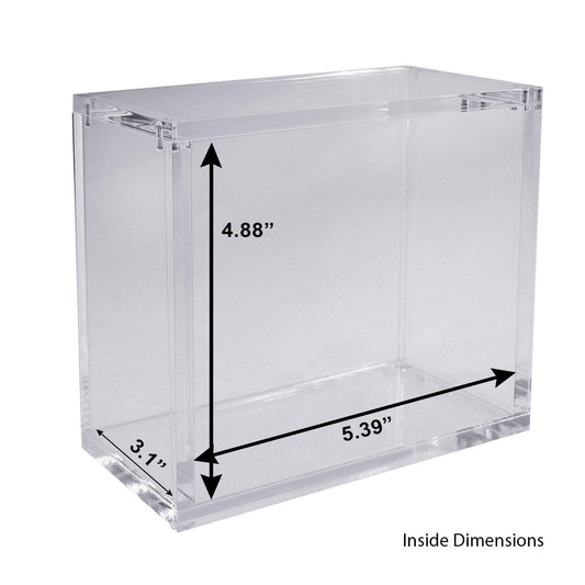 Premium Acrylic Case for Pokemon Booster Box with Magnetic Top (8mm thick)