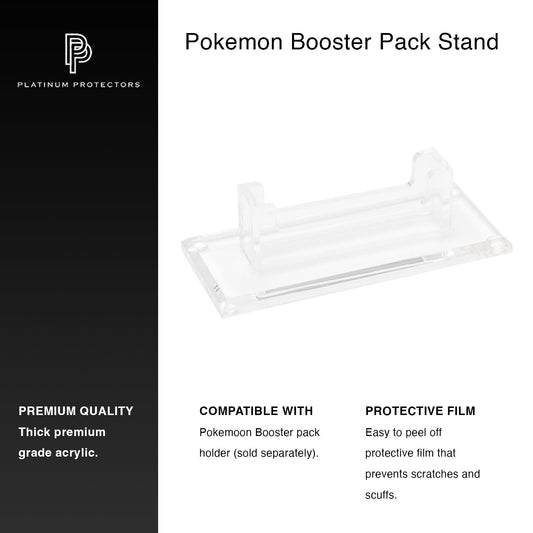 Premium Acrylic Stand for Pokemon Booster Packs