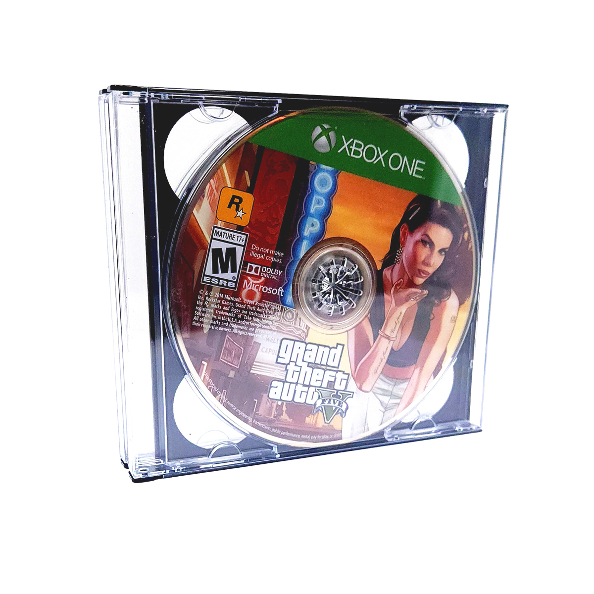 4 Disc PS1 Replacement Game Case