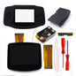 Drop in GBA IPS V5 LCD Screen Shell Kits W/1800Mah Rechargeable Built-In Lithium Battery for Gameboy Advance