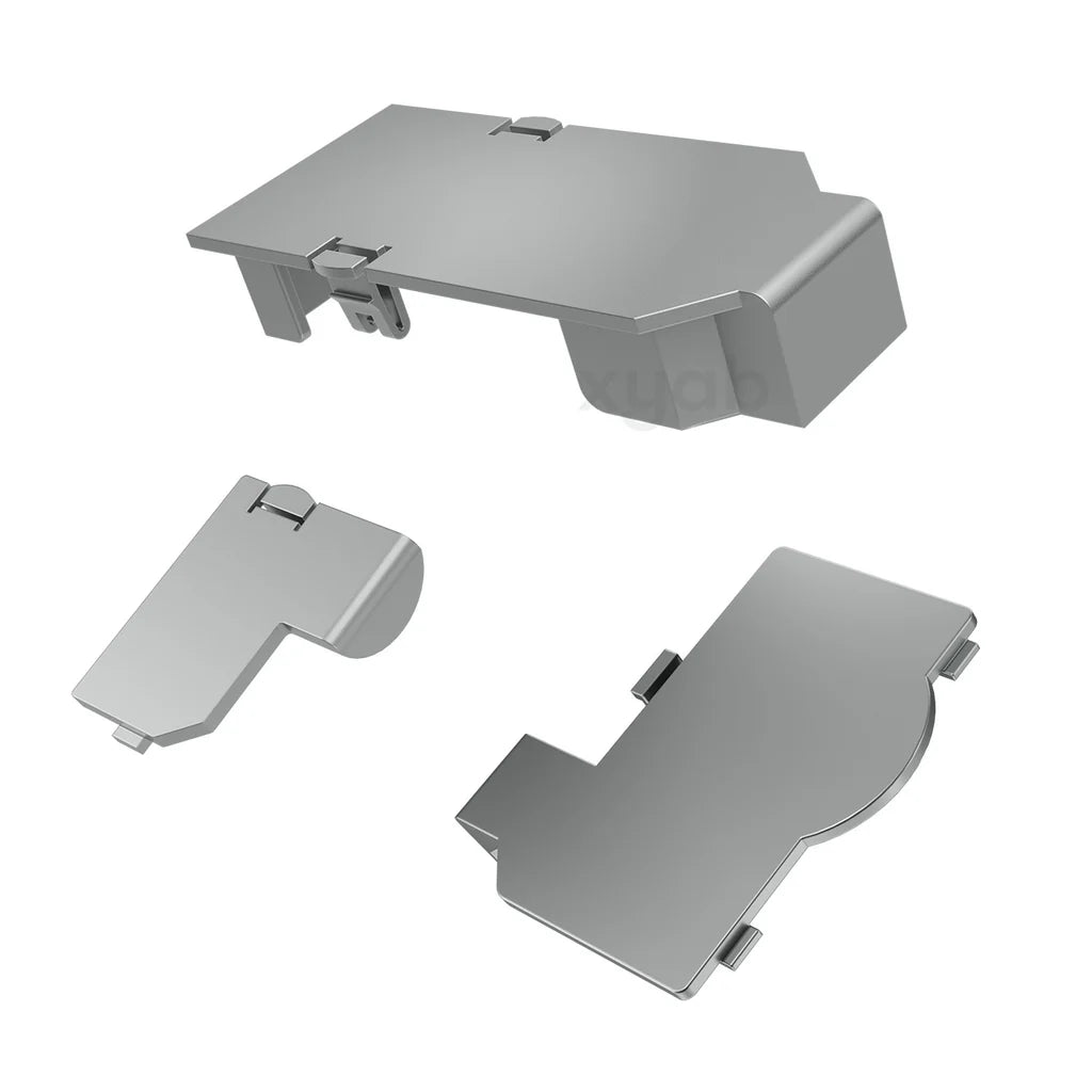 Gamecube Replacement Port Covers (Platinum)