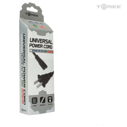 Figure 8 Power Cable Works With OG Xbox / Xbox Series / PS4 /  PS3 Slim / PS2 Fat, PS1, Dreamcast , Saturn Figure 8 Power Cable