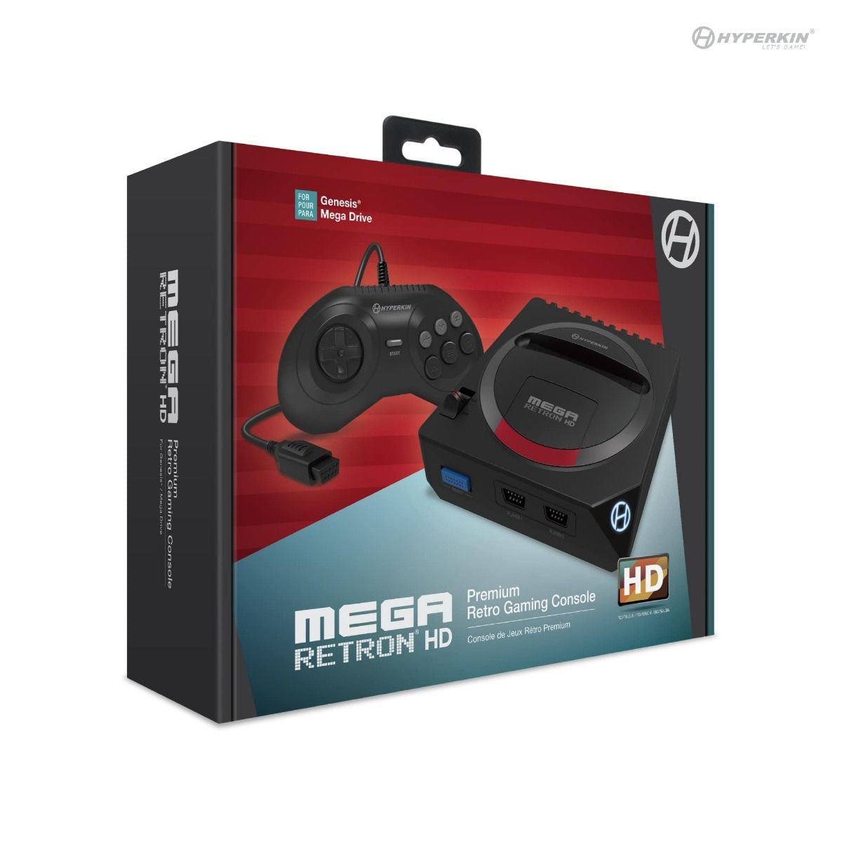 MegaRetroN HD Gaming Console (Plays Sega Genesis/Megadrive Games)