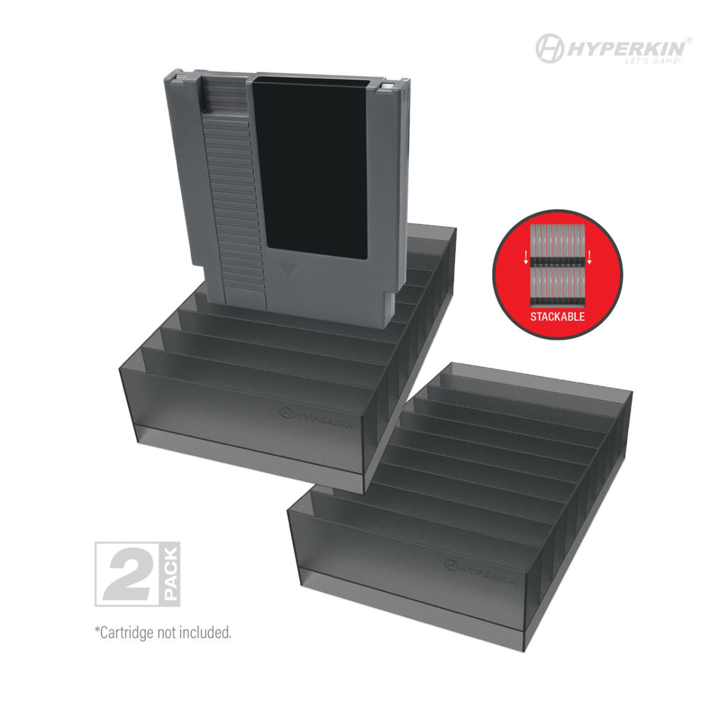 NES 10 Cartridge Storage Stand (2 Pack)