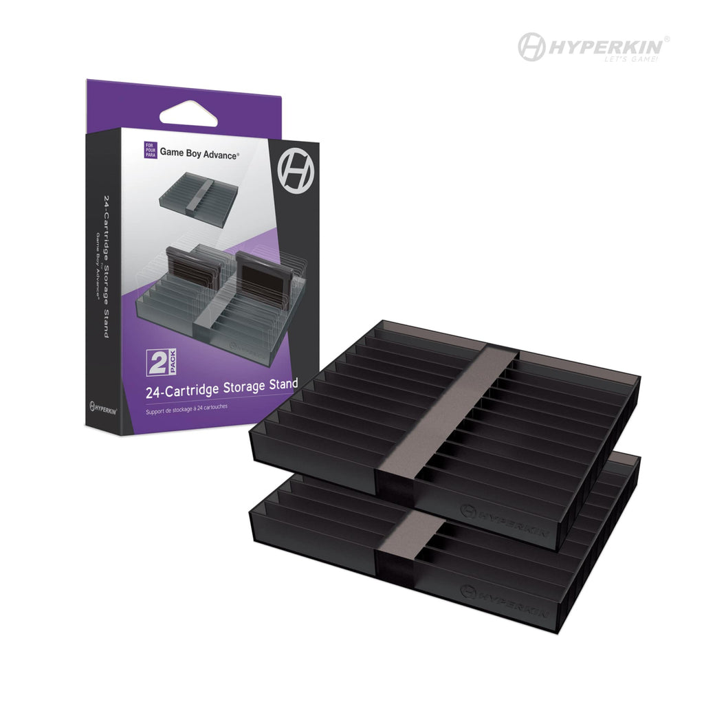 Gameboy/GBC/GBA 24 Cartridge Storage Stand (2 Pack)