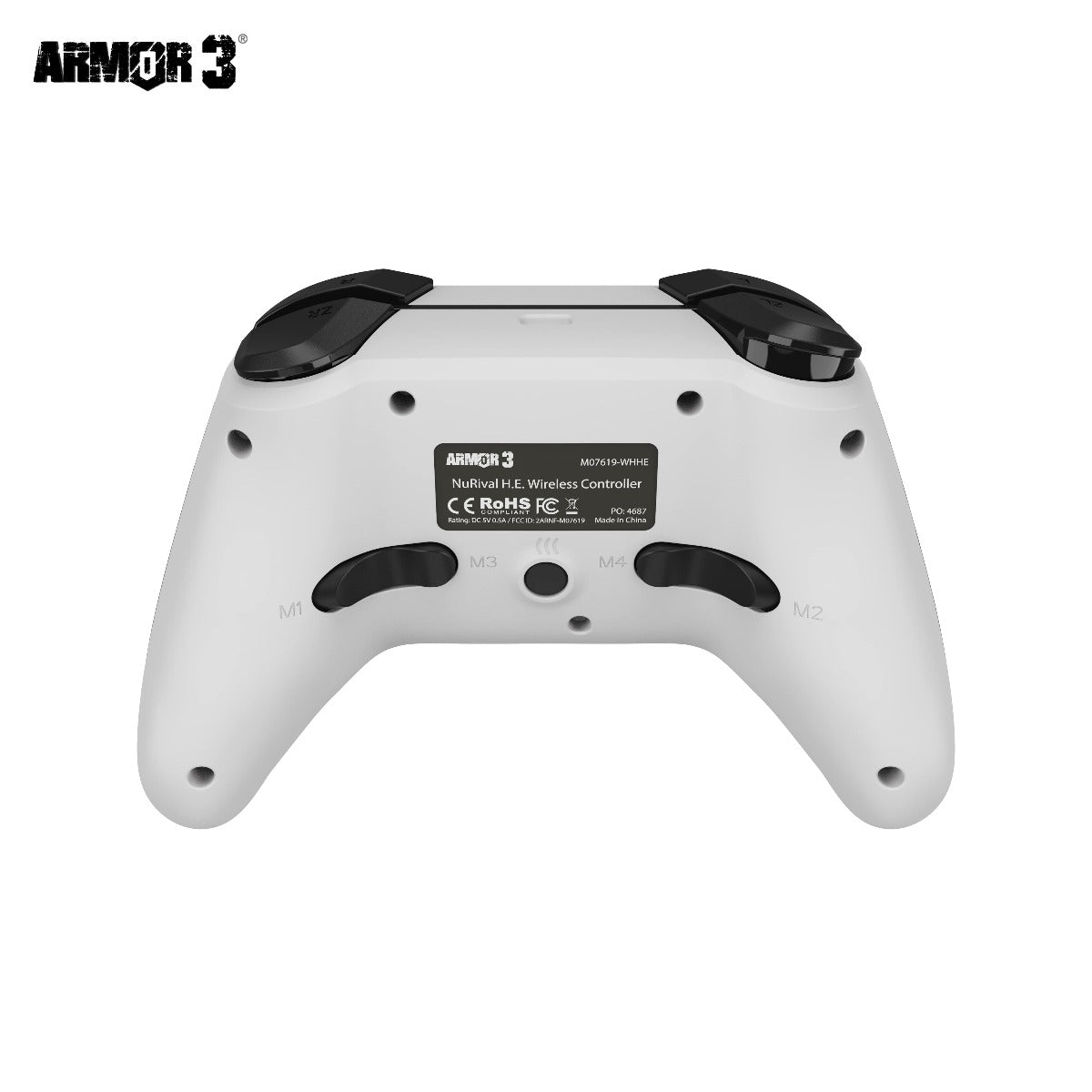 Wireless Hall Effect Controller White for Nintendo Switch / Switch 2