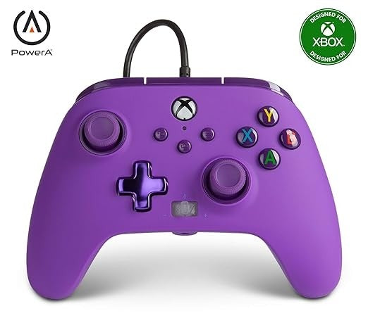 Official PowerA Royal Purple Controller (Xbox Series X/S, Xbox One, PC)