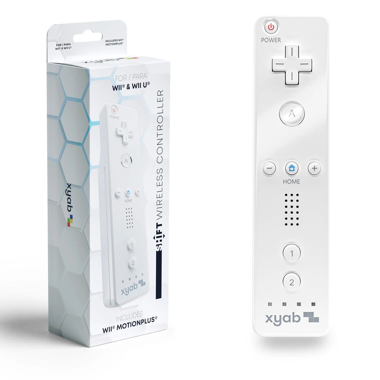 Wii Remote W/ Motion Plus (White)