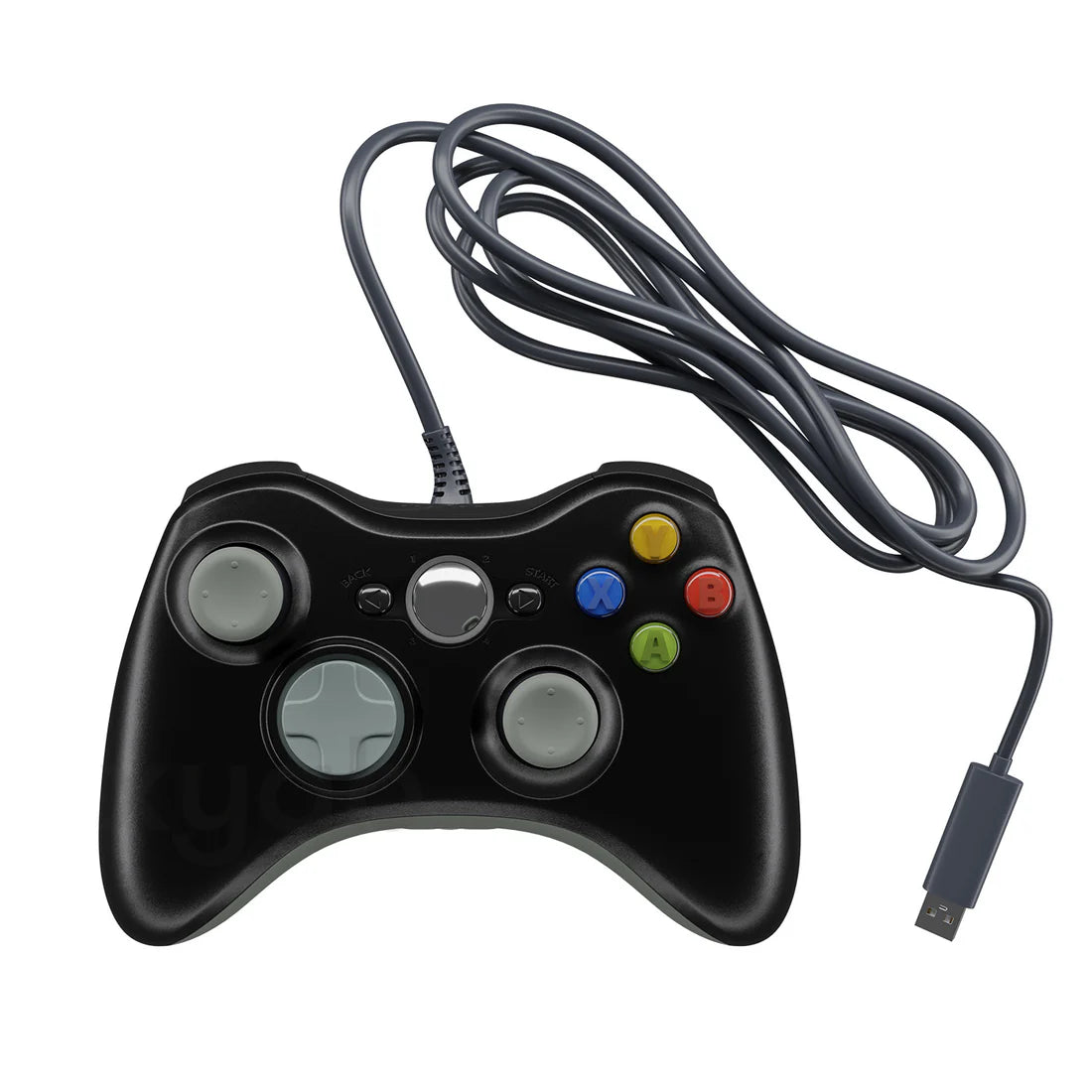 Xbox 360 Wired Controller (Black)